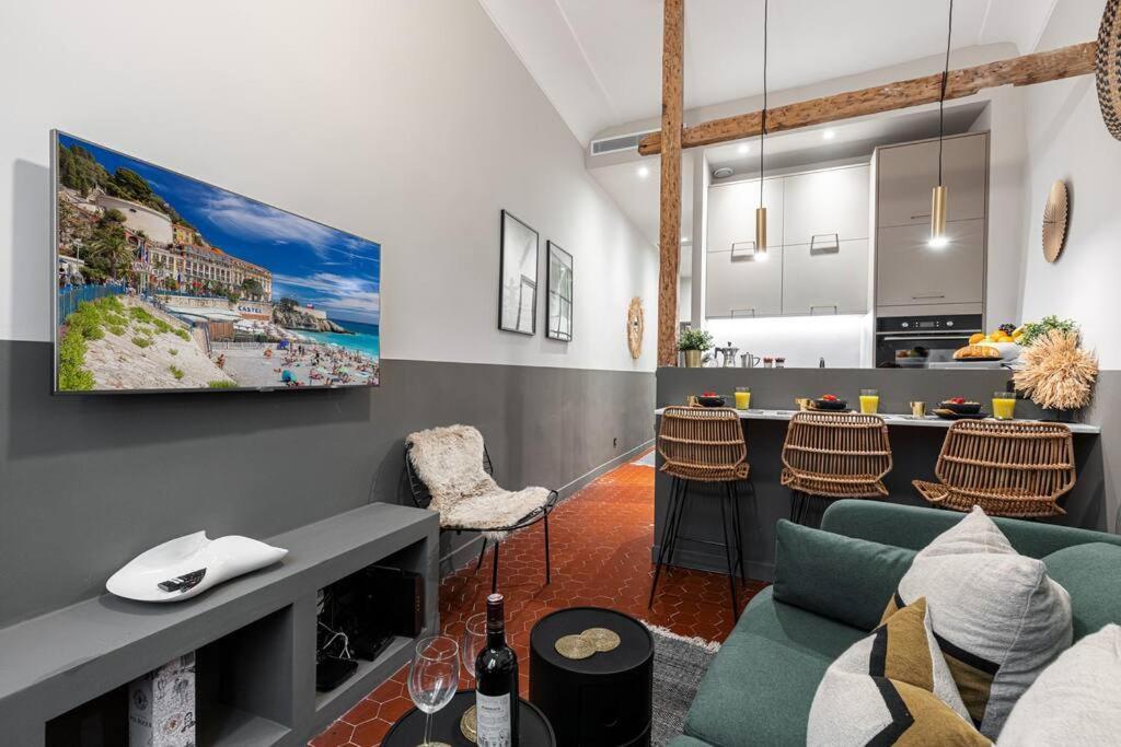 La Croix - Old Town Modern Apartment - 2 Bedrooms نيس المظهر الخارجي الصورة
