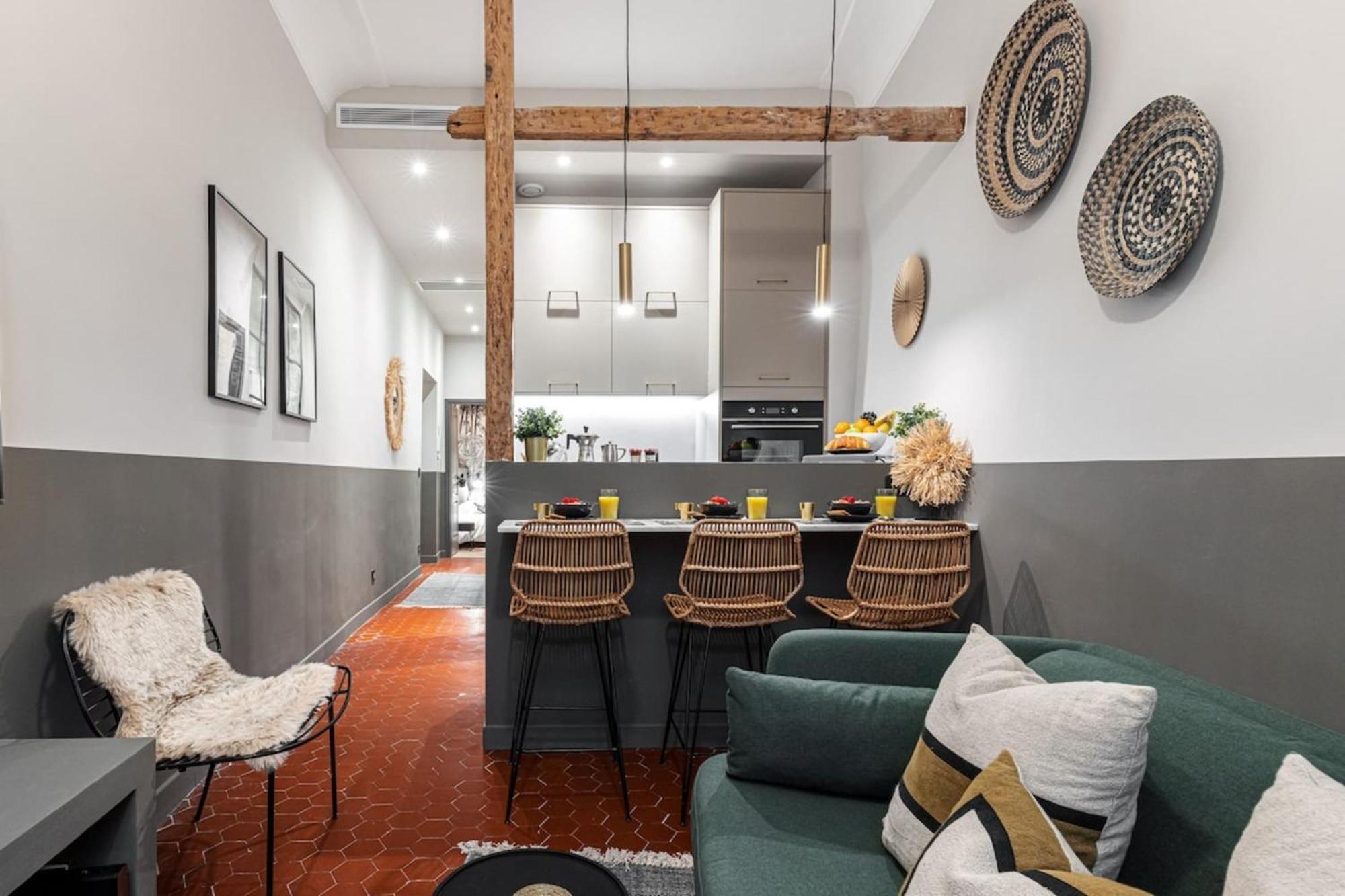 La Croix - Old Town Modern Apartment - 2 Bedrooms نيس المظهر الخارجي الصورة